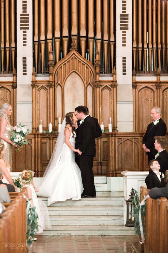 Patten Chapel Wedding Photographer: Brittany+Preston's Fall Wedding