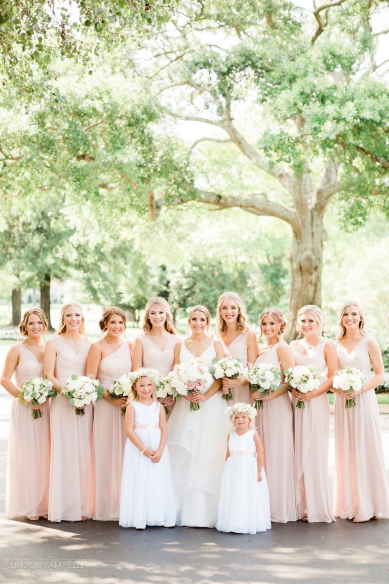 Katie + Clayton: Springtime Hillwood Country Club Wedding Photos